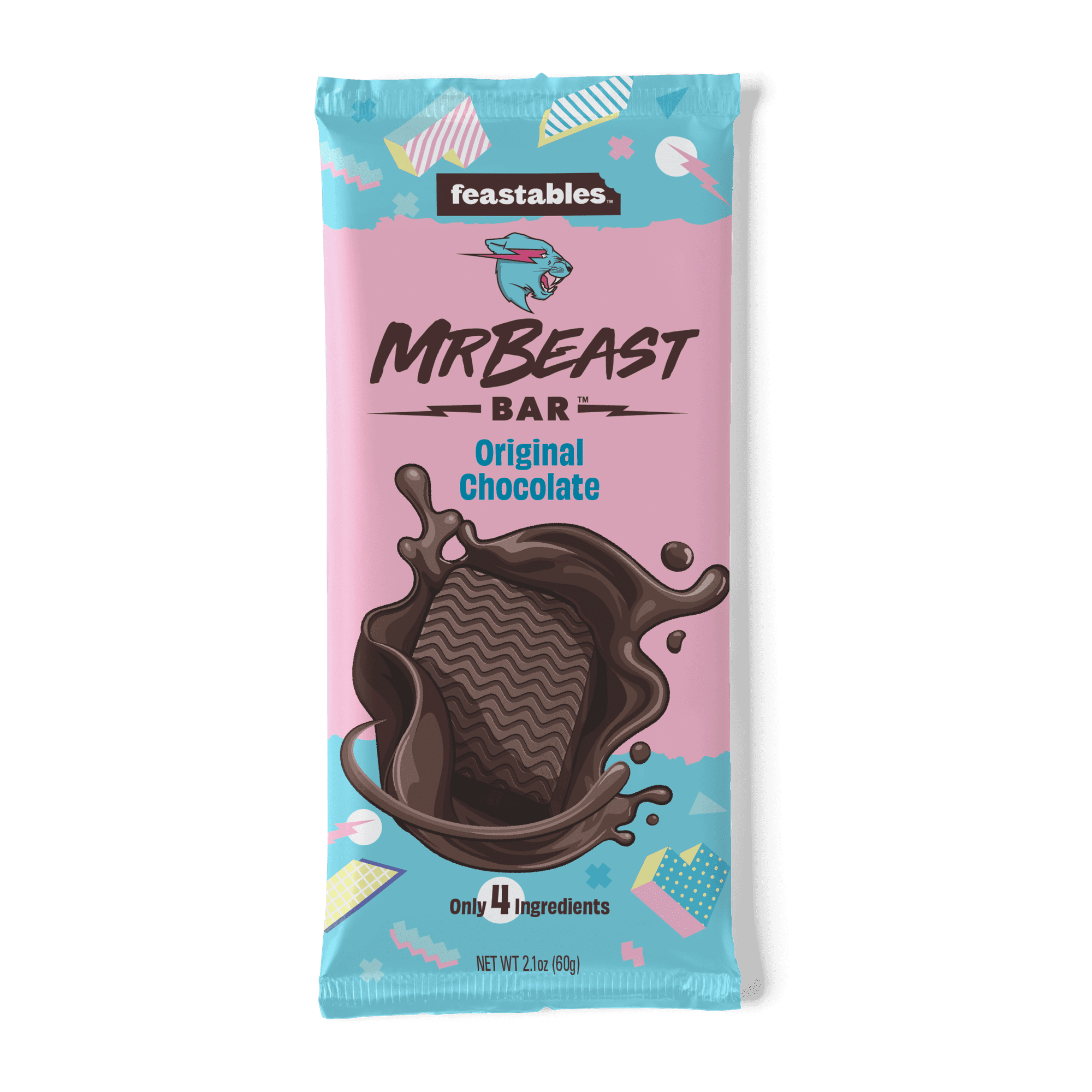 Free STL file MrBeast 3D Printed Feastables Chocolate Bar Replica