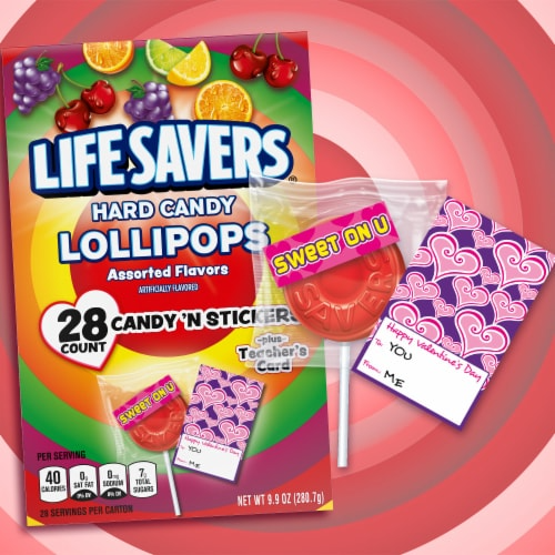 Life Savers Valentine's Lollipops (Individual)