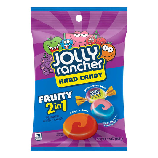 Jolly Rancher Hard Candy Fruity 2 in 1