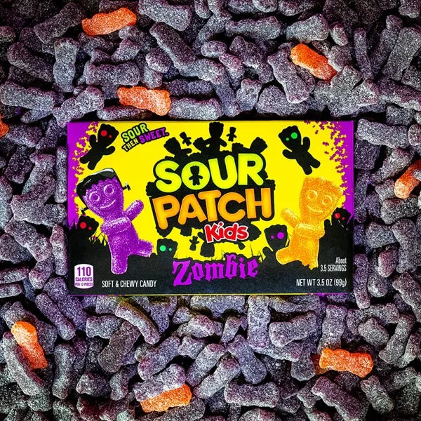 Sour Patch Kids Halloween Zombies Theater Box