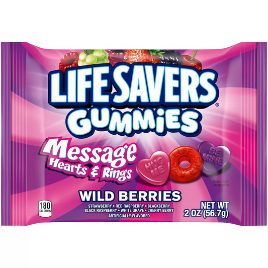 Life Savers Gummies Valentine's Wild Berry