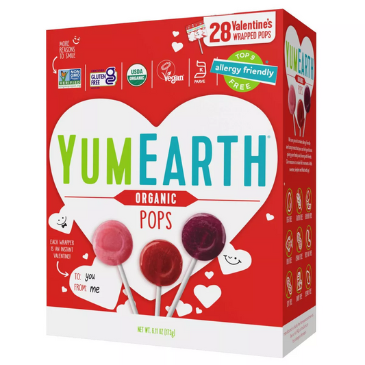 YumEarth Valentine's Organic Pops (Individual)