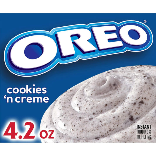 Jell-O Oreo Cookies 'n Creme Instant Pudding &amp; Pie Filling Mix