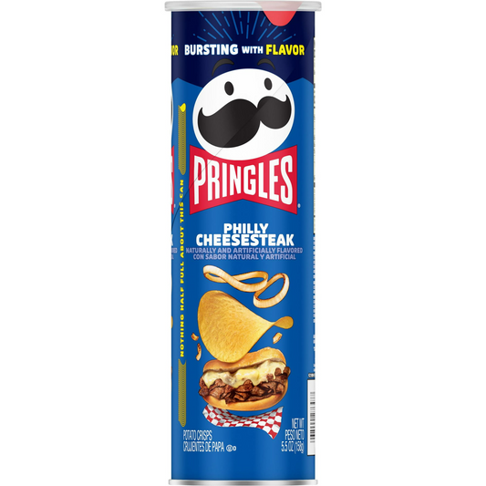 Pringles Philly Cheesesteak Potato Crisps Chips