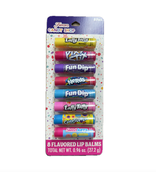 Candy Flavored 8pk Lip Balm