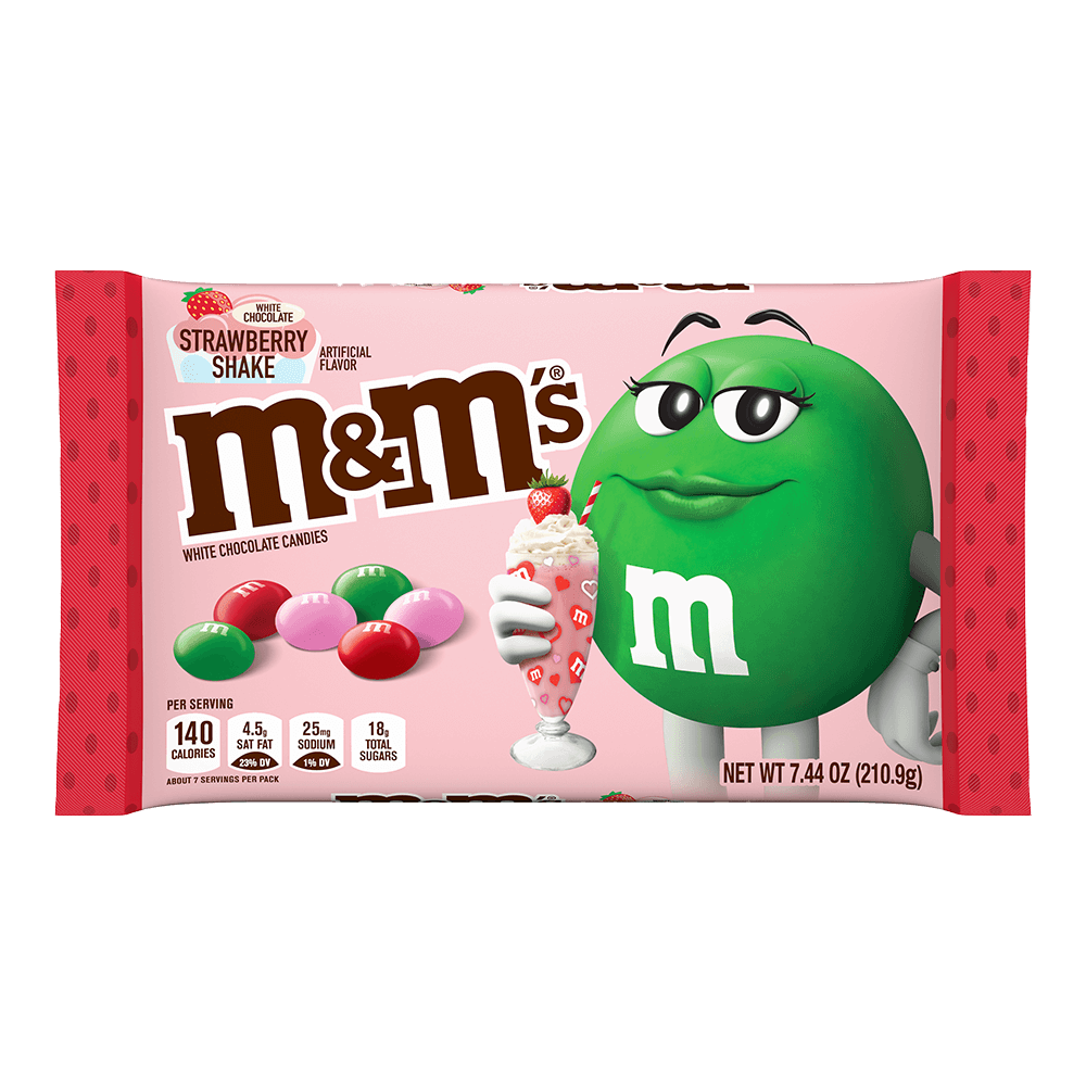 M&M's Strawberry Shake