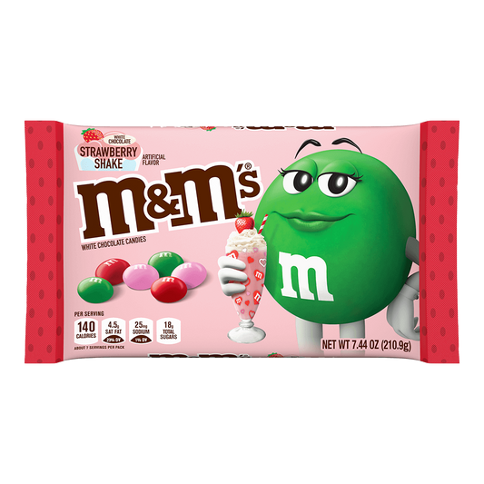 M&M's Strawberry Shake