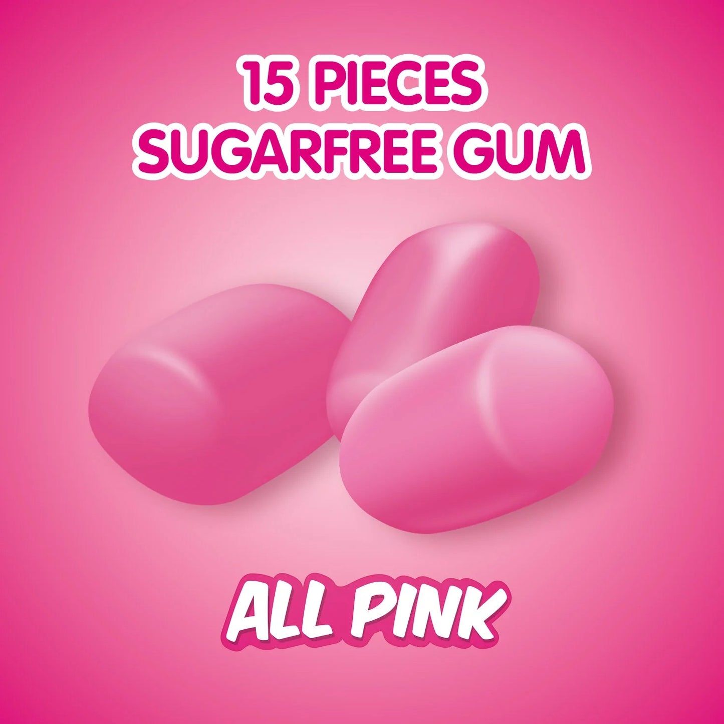 Starburst All Pink Strawberry Sugar Free Gum