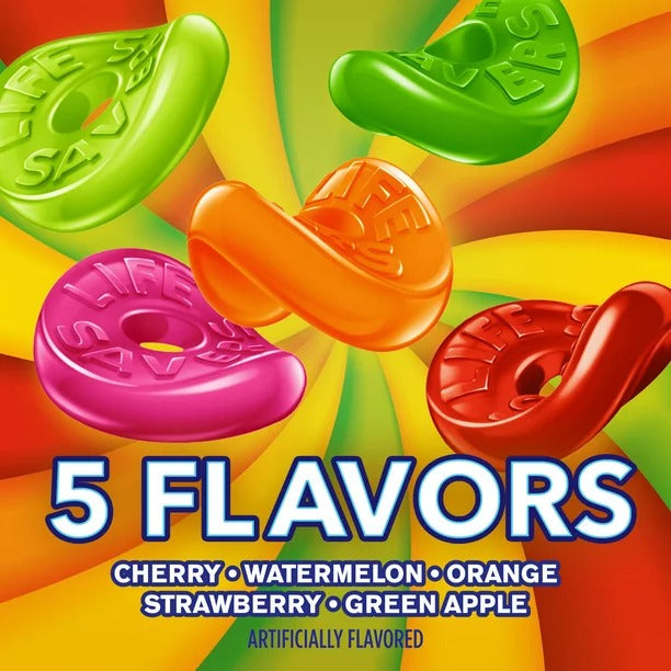 Life Savers 5 Flavors Summer Gummy Candy