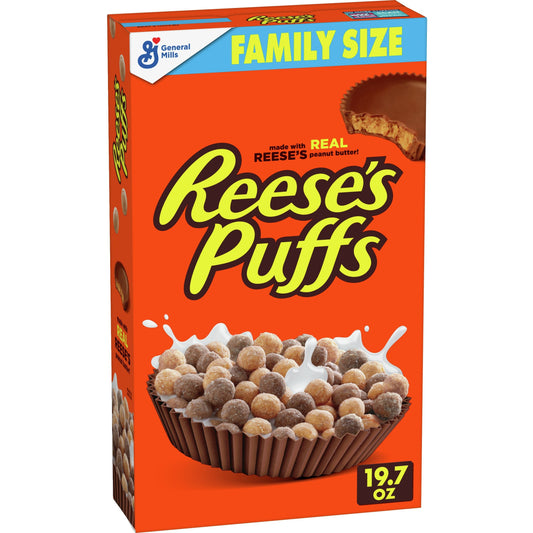 Reeses Puffs Cereal 19 Oz