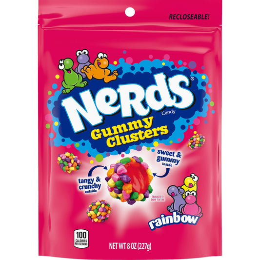 Nerds Gummy Clusters Rainbow 8oz