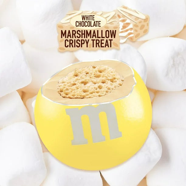 M&amp;amp;M's White Chocolate Marshmallow Crispy Treat 